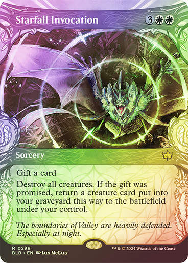 Starfall Invocation (blb) (298) / Showcase Foil