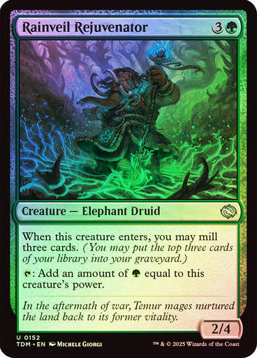 Rainveil Rejuvenator (TDM) (152) / Foil