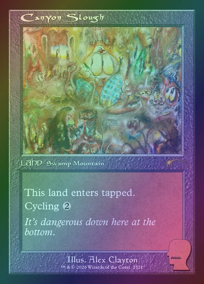 Canyon Slough (SLD) (2521) / Foil