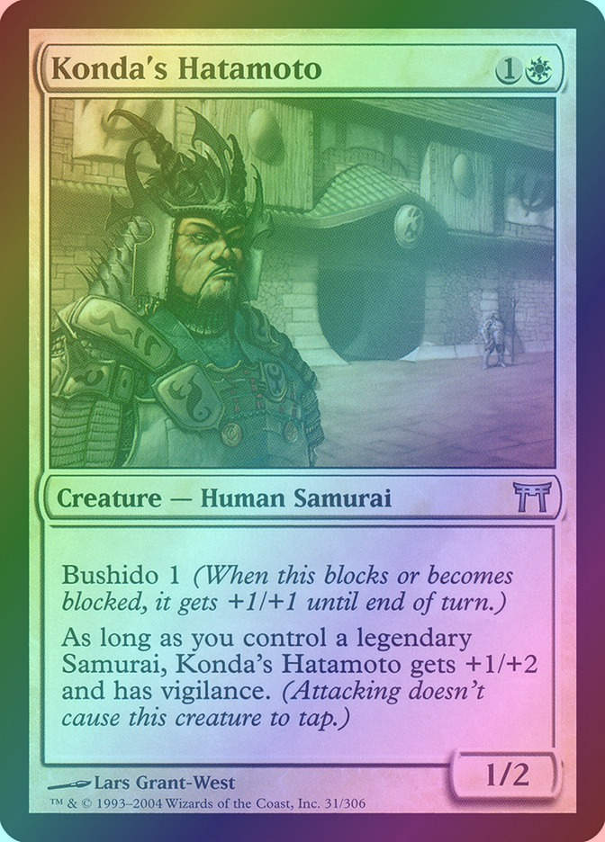 Konda's Hatamoto (CHK) (31) / Foil