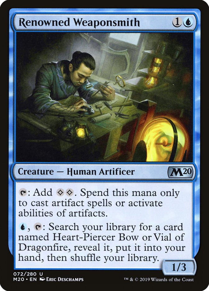 Renowned Weaponsmith (M20) (72)