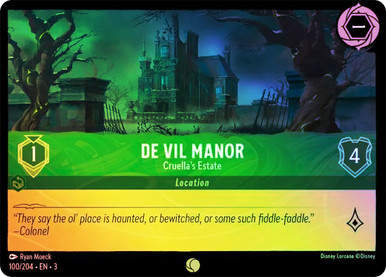 De Vil Manor - Cruella's Estate (LOR_ITI) / Foil