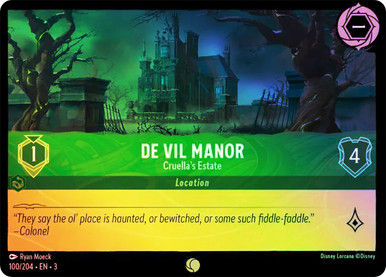 De Vil Manor - Cruella's Estate (LOR_ITI) / Foil