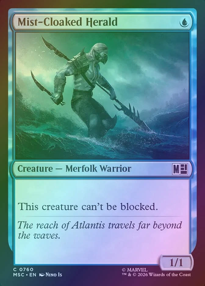 Mist-Cloaked Herald (MSC) (760) / Foil