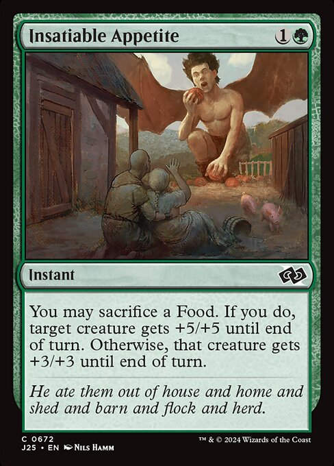 Insatiable Appetite (J25) (672)