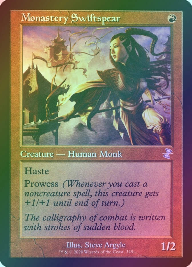 Monastery Swiftspear (TSR) (349) / Foil
