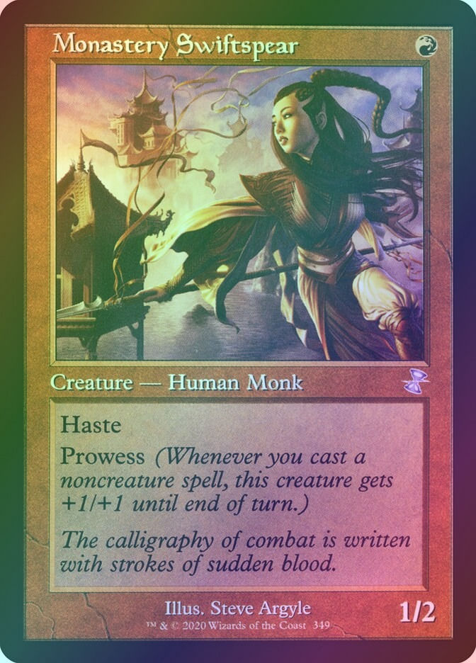 Monastery Swiftspear (TSR) (349) / Foil