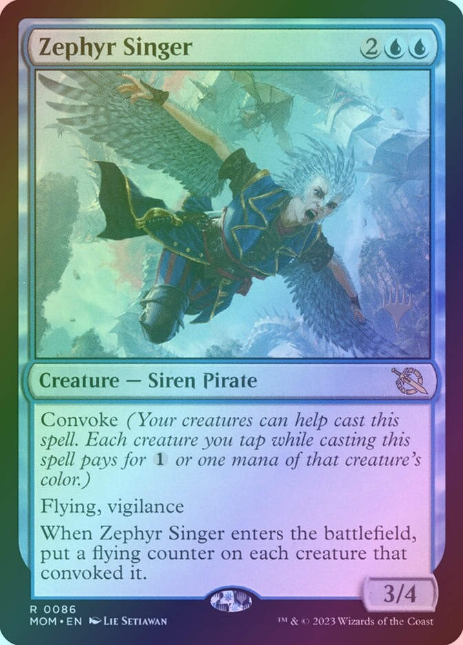 Zephyr Singer (PMOM) (86p) / Foil
