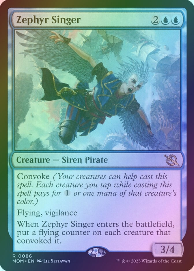 Zephyr Singer (PMOM) (86p) / Foil