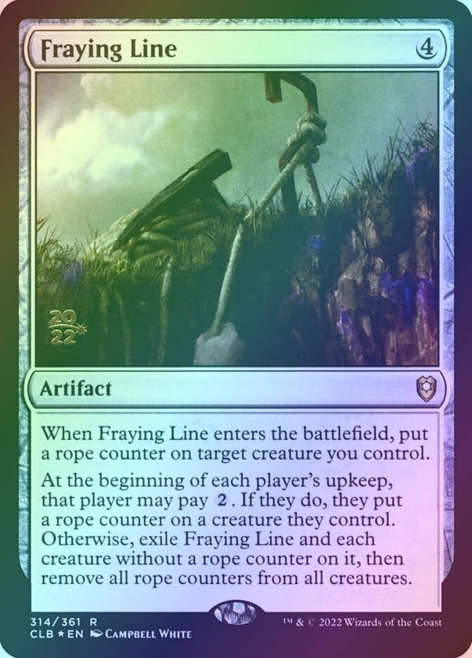 Fraying Line (PCLB) (314s) / Foil