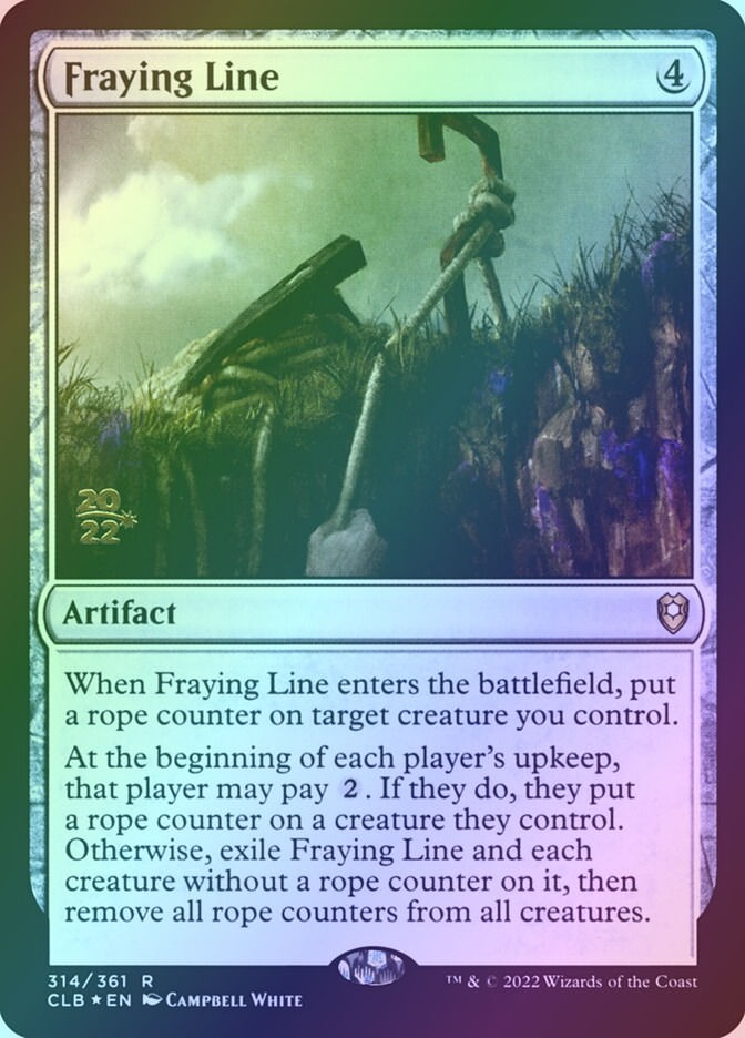 Fraying Line (PCLB) (314s) / Foil