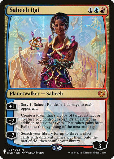 Saheeli Rai (PLST) (KLD-186)