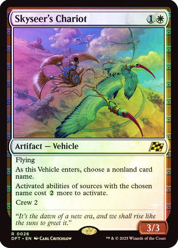 Skyseer's Chariot (DFT) (28) / Foil