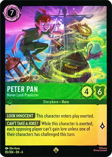 Peter Pan - Never Land Prankster (LOR_AZU) / Foil