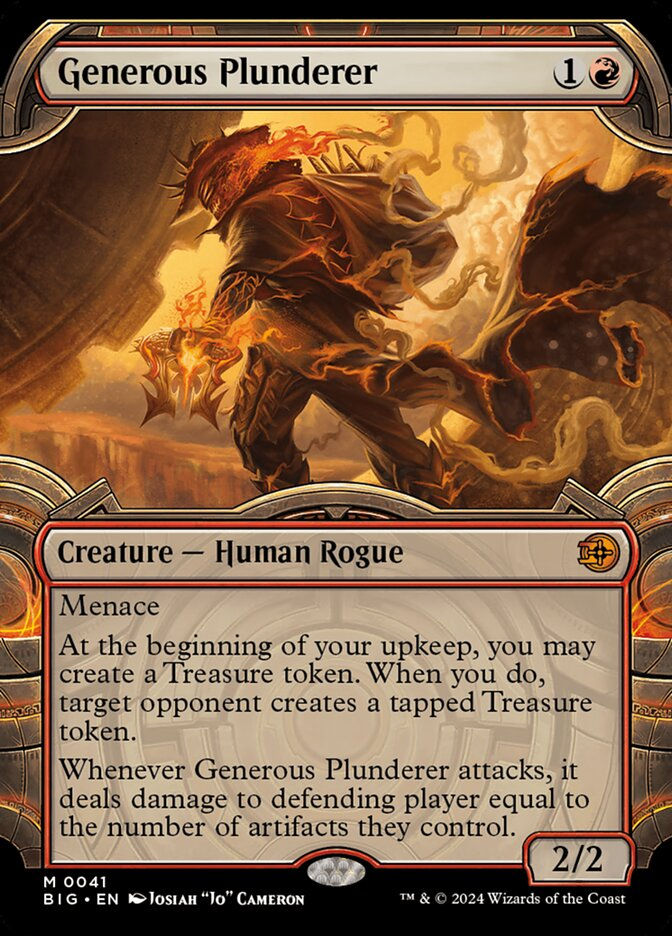 Generous Plunderer (BIG) (41) / Showcase