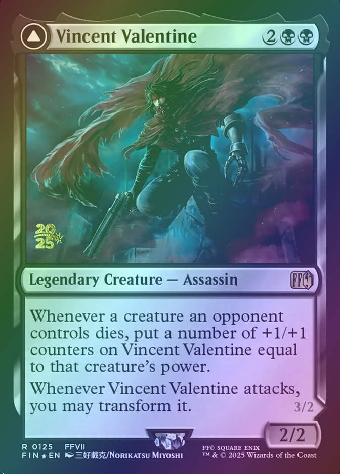 Vincent Valentine // Galian Beast (PFIN) (125s) / Foil
