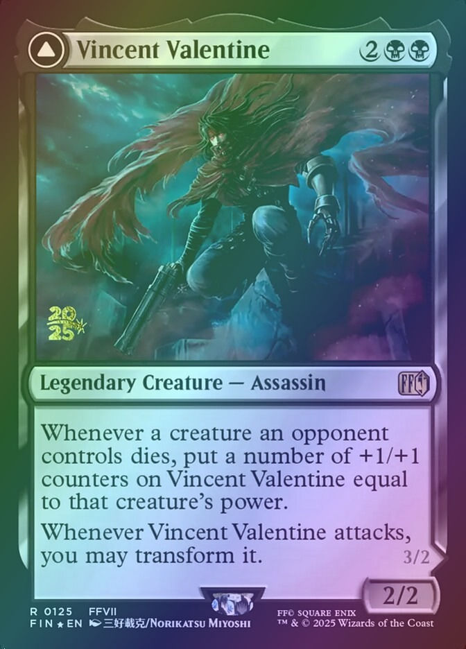 Vincent Valentine // Galian Beast (PFIN) (125s) / Foil — cara 1 de 2
