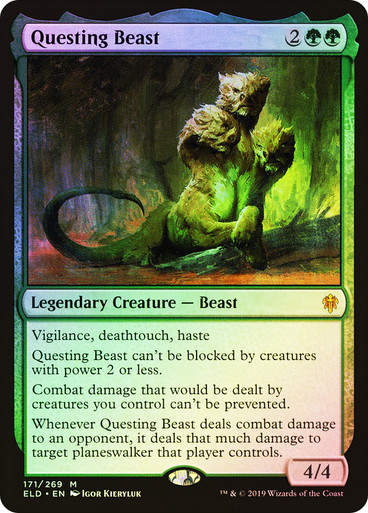Questing Beast (ELD) (171) / Foil