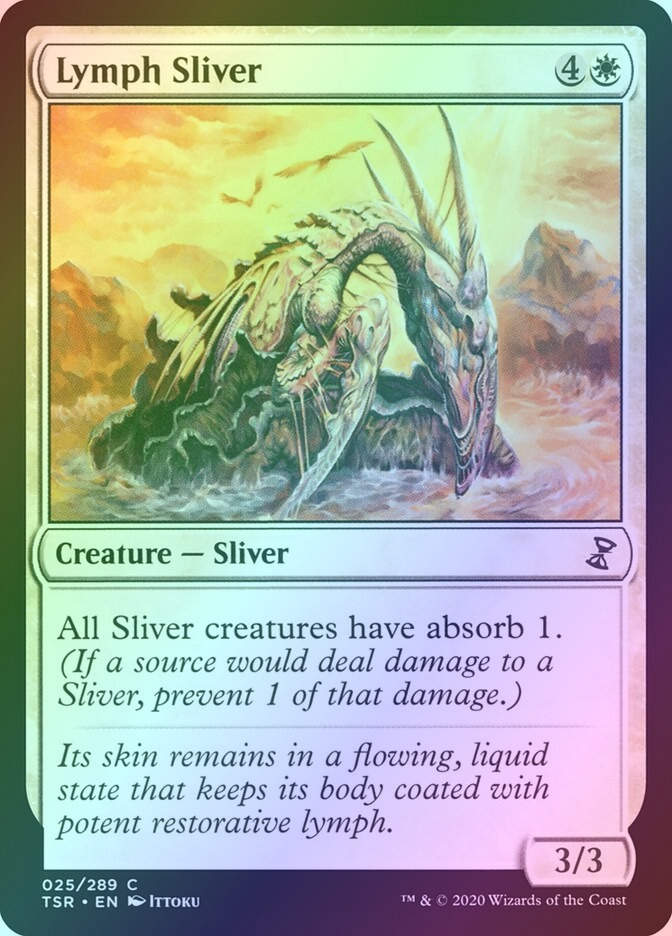 Lymph Sliver (TSR) (25) / Foil