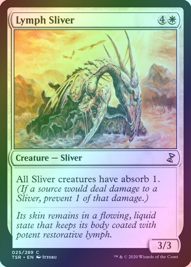 Lymph Sliver (TSR) (25) / Foil