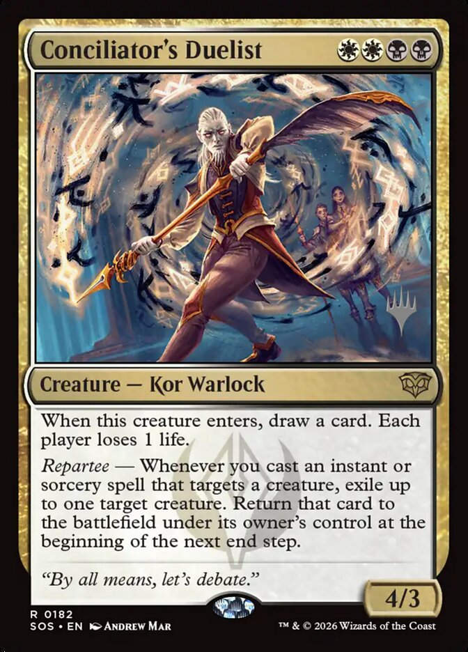 Conciliator's Duelist (PSOS) (182p)