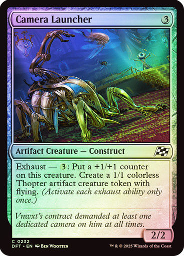 Camera Launcher (DFT) (232) / Foil