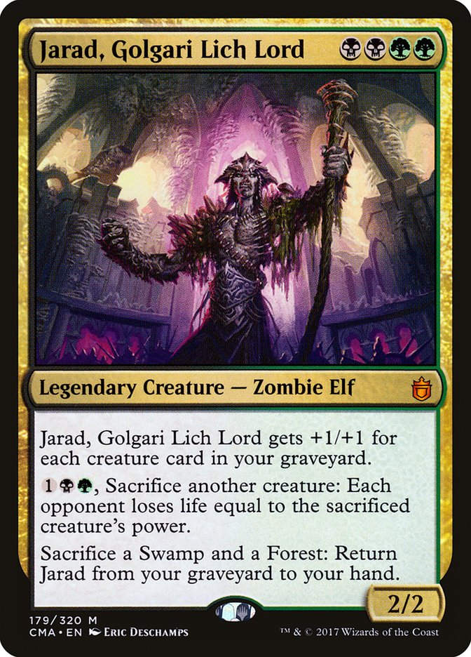 Jarad, Golgari Lich Lord (cma)