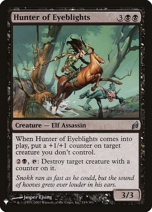 Hunter of Eyeblights (PLST) (LRW-119)