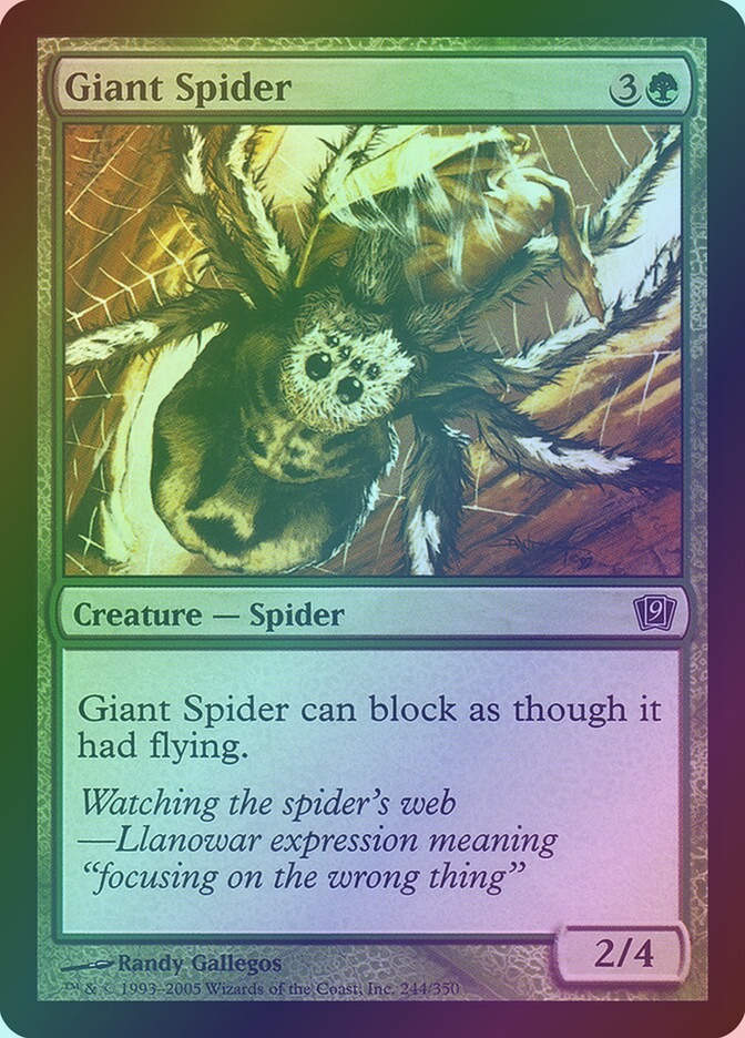 Giant Spider (9ED) (244★) / Foil
