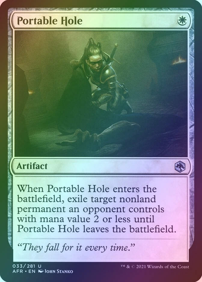 Portable Hole (AFR) (33) / Foil
