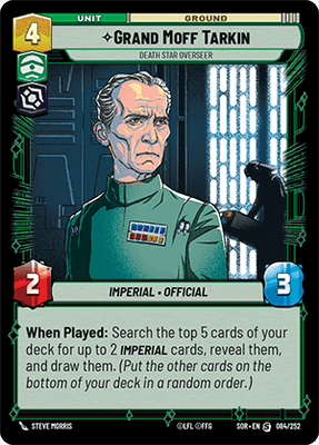 Grand Moff Tarkin - Death Star Overseer (SOR_#084/252)