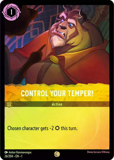 Control Your Temper! (LOR_TFC) / Foil