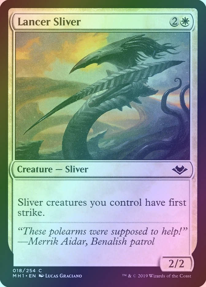 Lancer Sliver (MH1) (18) / Foil