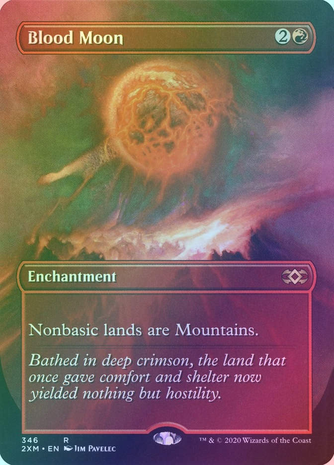 Blood Moon (2XM) (346) / Borderless / Foil