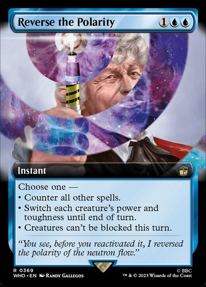 Reverse the Polarity (WHO) (369) / Extended Art