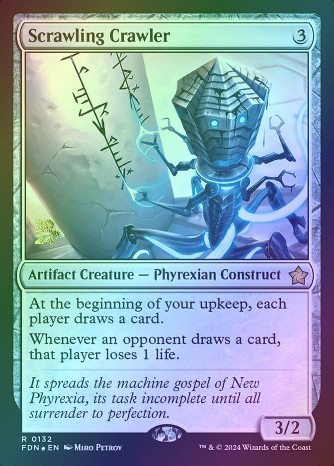 Scrawling Crawler (PFDN) (132s) / Foil