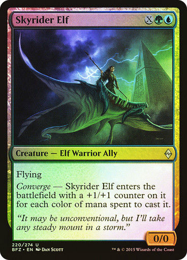 Skyrider Elf (BFZ) (220) / Foil