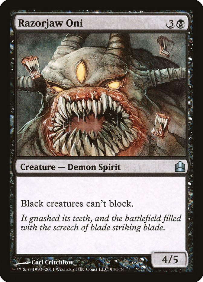 Razorjaw Oni (cmd)