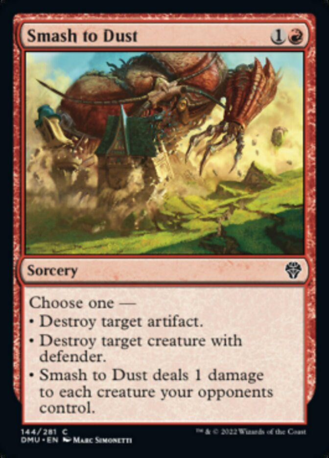 Smash to Dust (DMU)