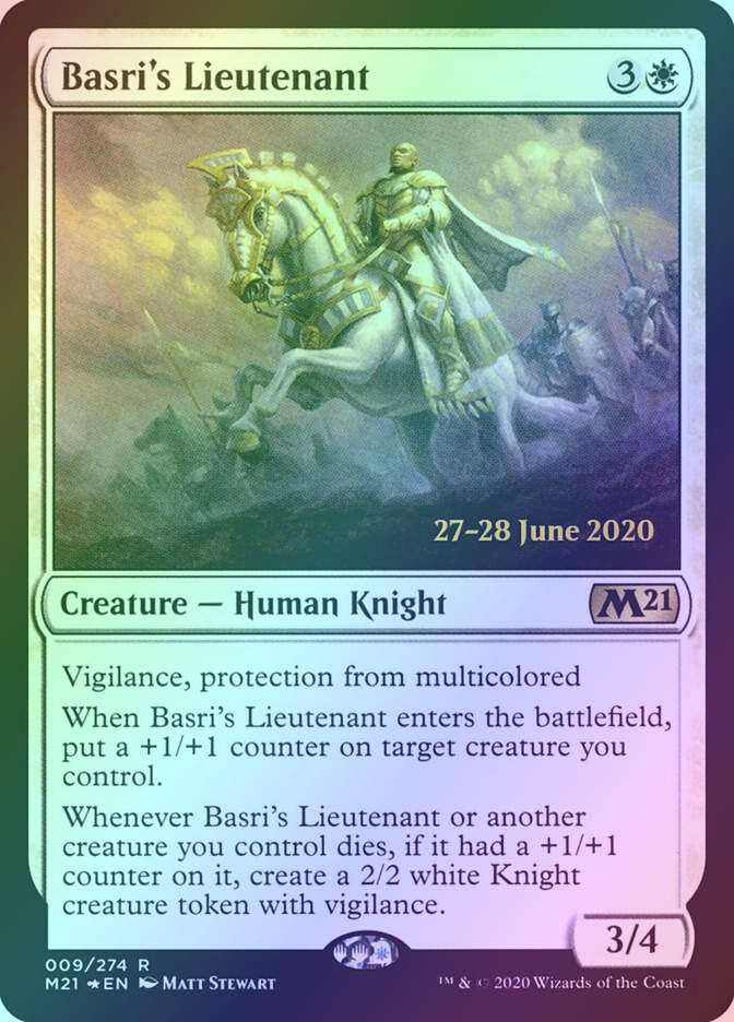 Basri's Lieutenant (PM21) (9s) / Foil