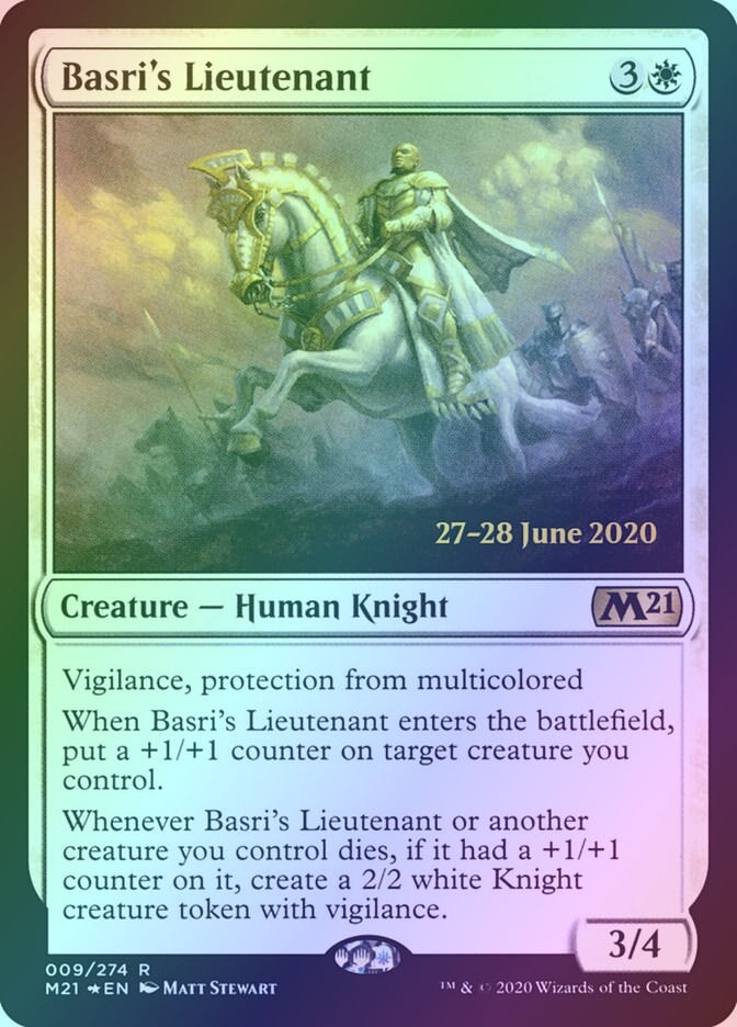 Basri's Lieutenant (PM21) (9s) / Foil