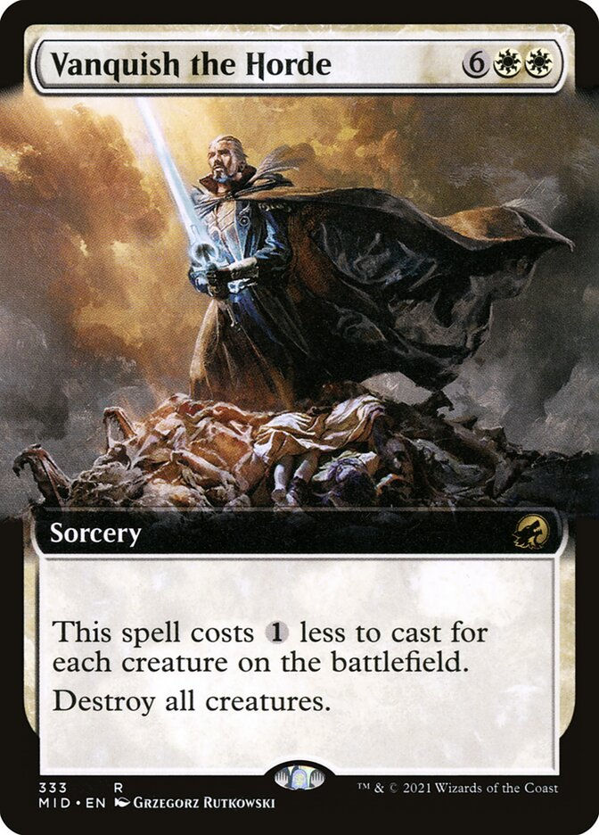 Vanquish the Horde (MID) (333) / Extended Art