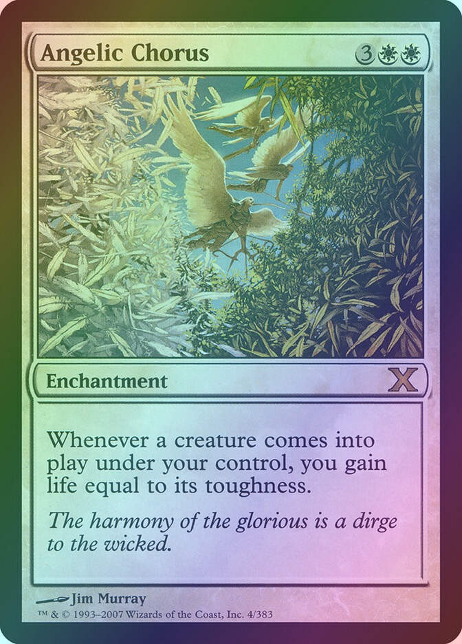 Angelic Chorus (10E) (4) / Foil