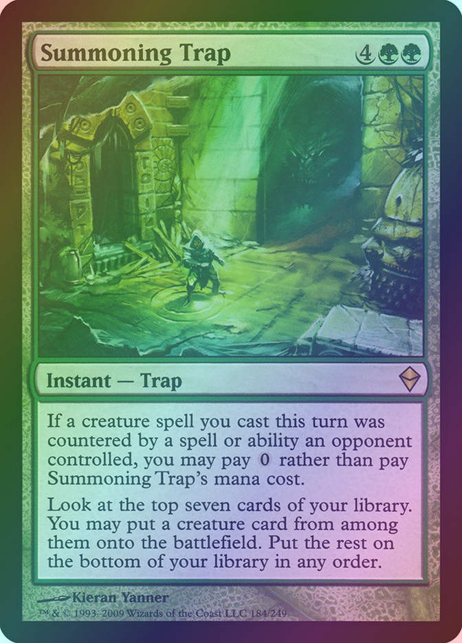 Summoning Trap (ZEN) (184) / Foil
