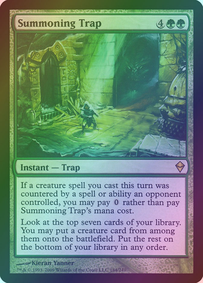 Summoning Trap (ZEN) (184) / Foil