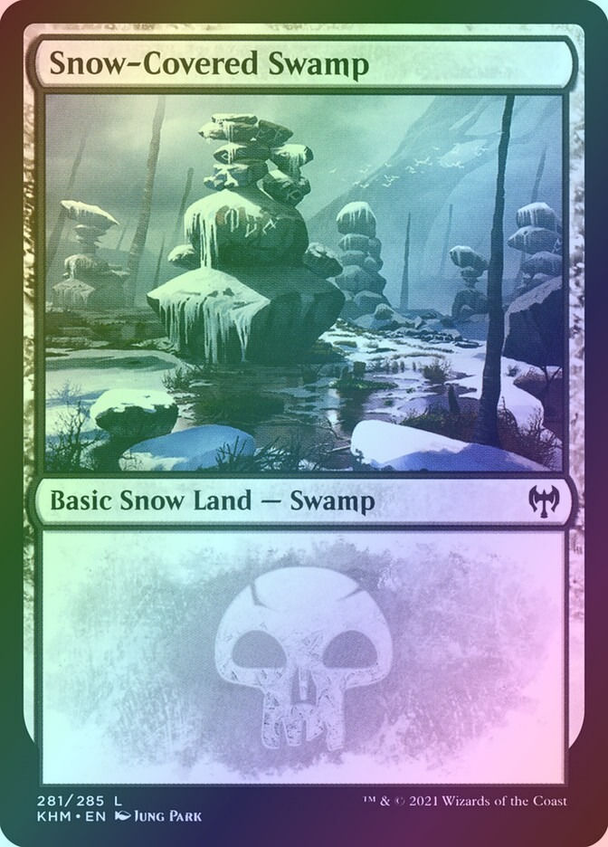 Snow-Covered Swamp (KHM) (281) / Foil