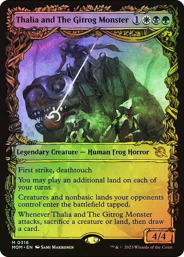 Thalia and The Gitrog Monster (mom_316) / Showcase / Foil