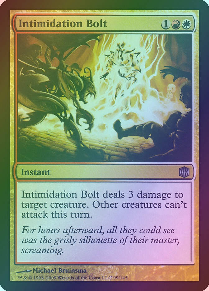 Intimidation Bolt (ARB) (99) / Foil