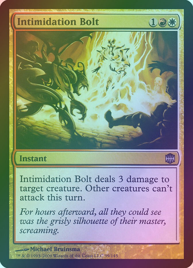 Intimidation Bolt (ARB) (99) / Foil