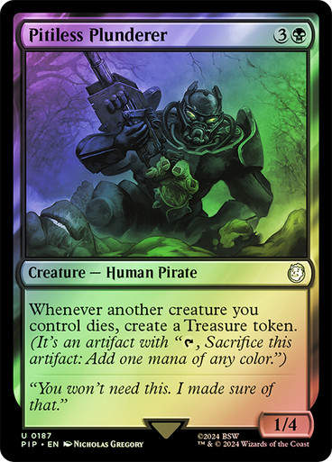 Pitiless Plunderer (pip) (187) / Foil